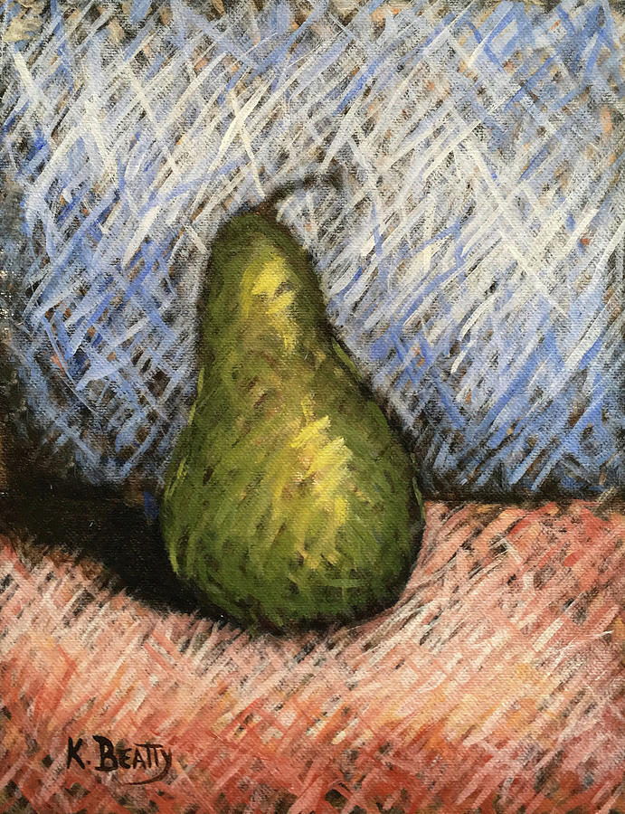 Pear Study 1 Painting by Karla Beatty