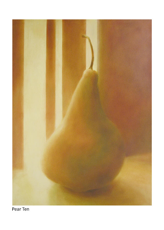 Pear Ten Painting by Betsy Derrick