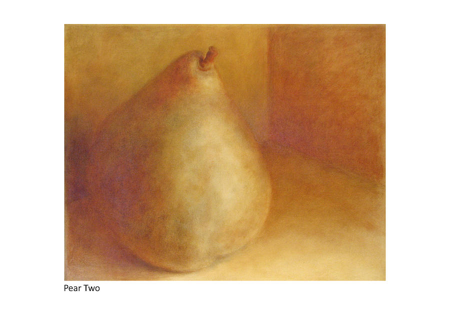 Pear Two Painting by Betsy Derrick
