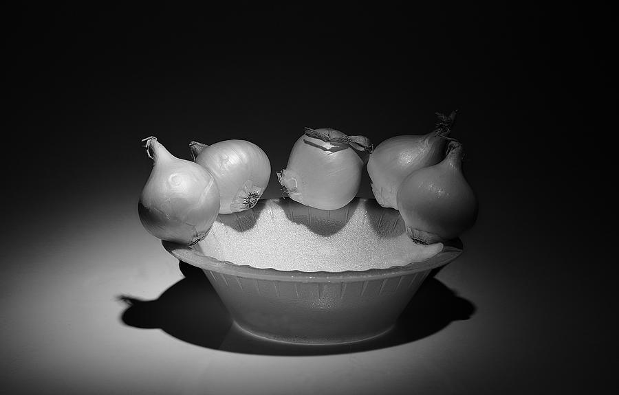 Pearl Boiler Onions Photograph by Viktor Savchenko