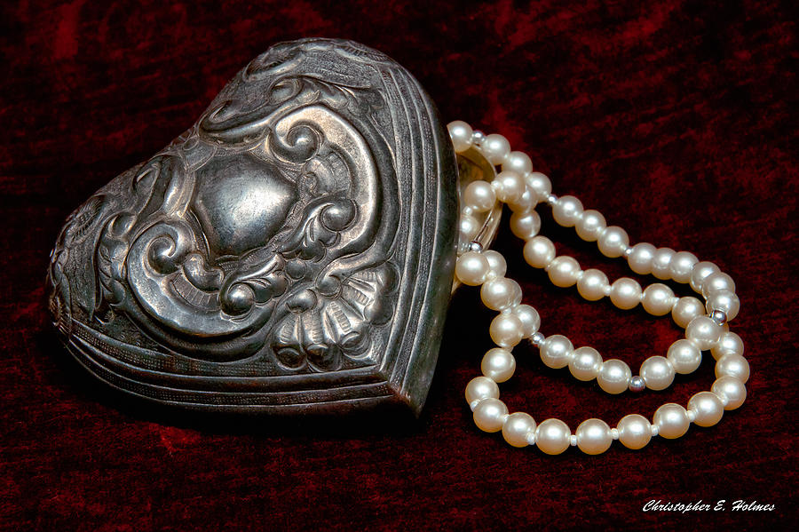 Pearls From The Heart Photograph by Christopher Holmes