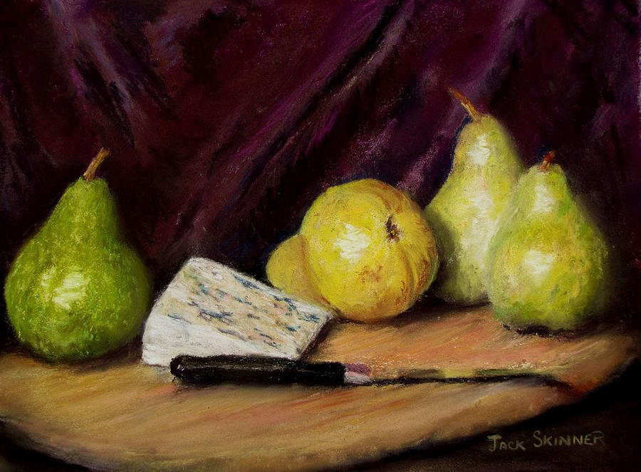 Pears and Cheese Pastel by Jack Skinner