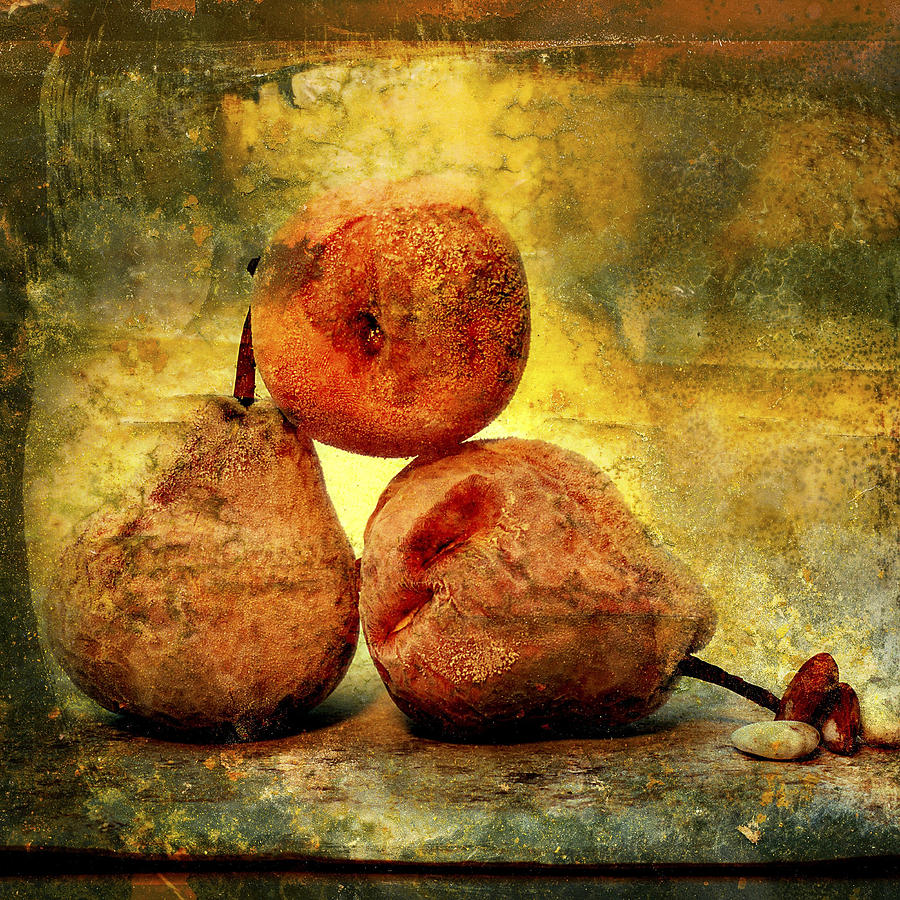 Fruit Photograph - Pears by Bernard Jaubert