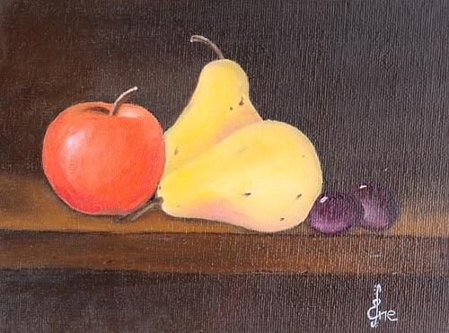 Pears Painting by Ene Osman