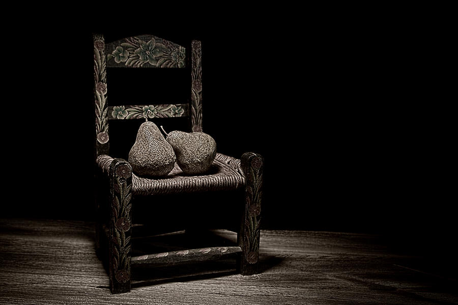 Pears on a Chair II Photograph by Tom Mc Nemar