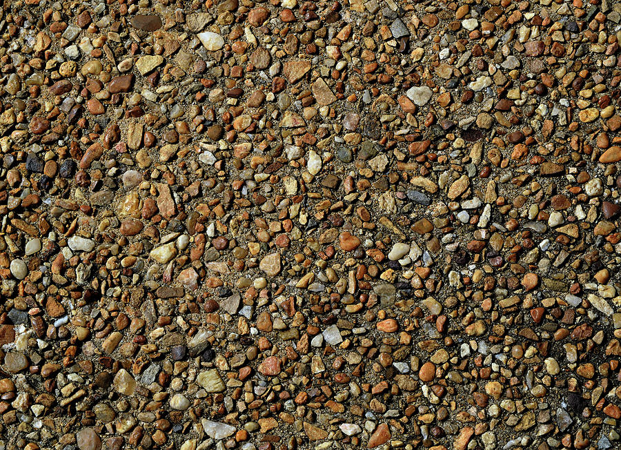 Pebble Abstract Photograph by Karen Harrison Brown