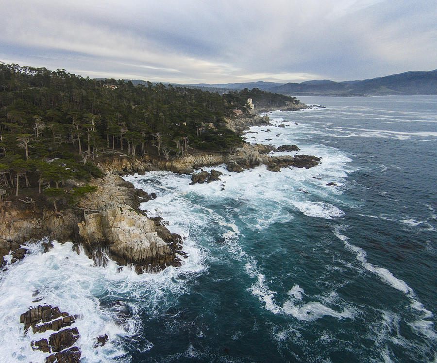 Pebble Beach Coastline Photograph by David Levy - Fine Art America