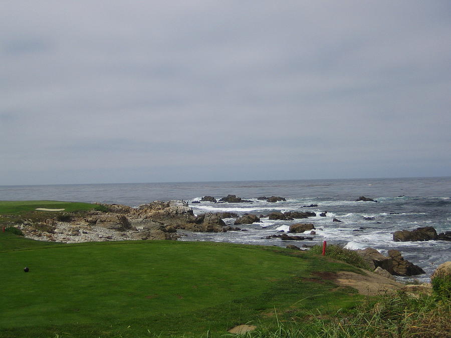 Pebble Beach Golf Course II Monterey California USA Photograph by John Shiron