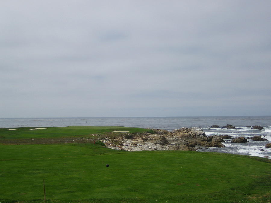 Pebble Beach Golf Course Monterey California USA Photograph by John Shiron
