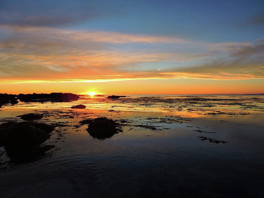 Pebble Beach Sunset Photograph by Connor Beekman