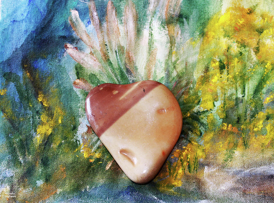 Pebble Heart Photograph by Augusta Stylianou