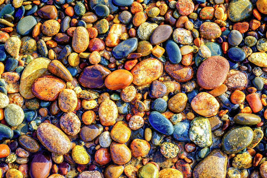 Pebbles Photograph by Alexey Stiop