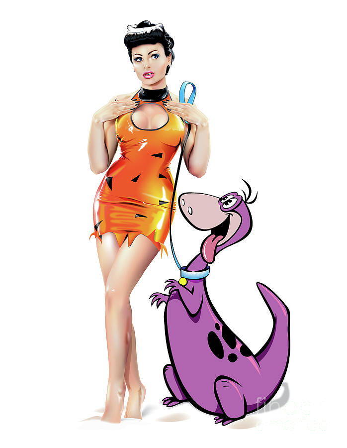 Pebbles n Dino by Brian Gibbs Pebbles n Dino by Brian Gibbs
