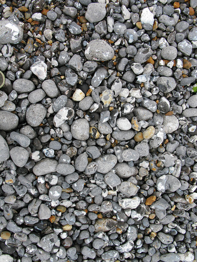 Pebbles on the Beach  Photograph by Tom Conway