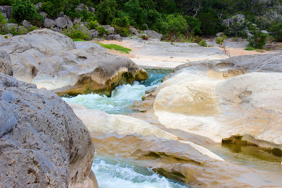 Pedernales falls  Photograph by James Smullins