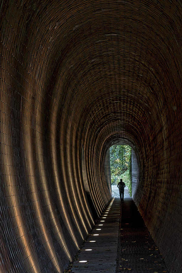Pedestrian Tunnel - Prague Photograph by Stuart Litoff