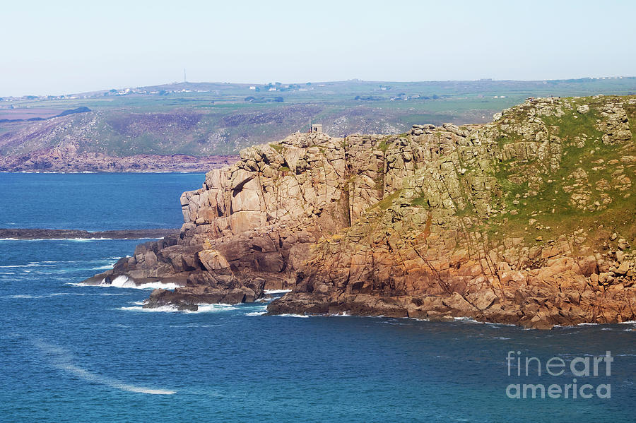 Pedn-men-dhu from Lands End Photograph by Terri Waters