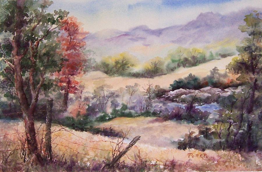 Pee Dee Creek Painting by Virginia Potter