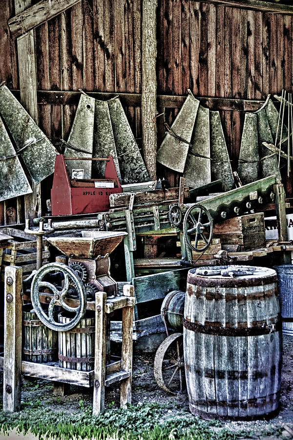 Peek Inside The Barn Photograph