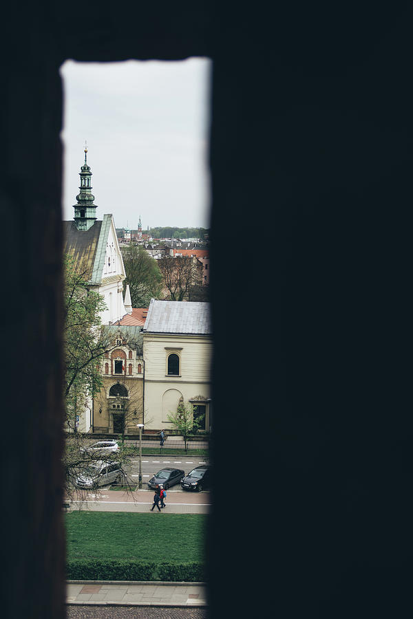 Architecture Photograph - Peeking on Krakow by Pati Photography