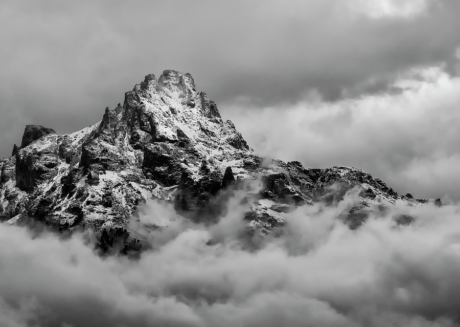 Peeking Peak Photograph by Loree Johnson