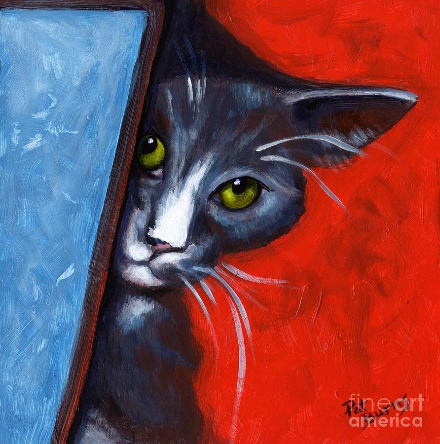 Peeping Tom Painting by Pat Burns