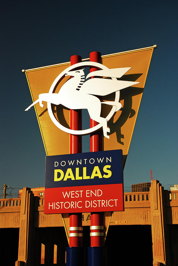 Pegasus Dallas Photograph by James Kirkikis