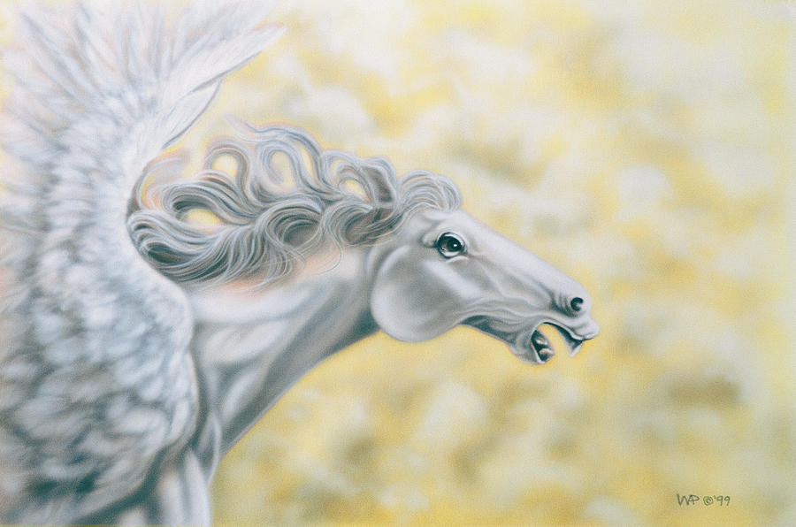 Pegasus Painting by Wayne Pruse