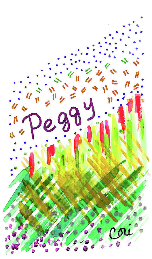 Peggy 2 Drawing by Corinne Carroll