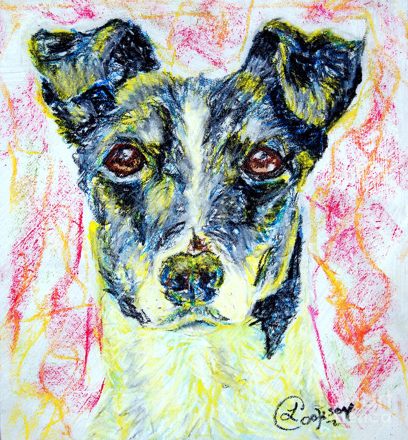 Portrait Painting - Peggy by Lynda Cookson