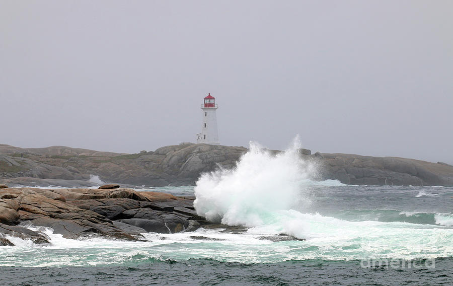 Peggys Cove Lighthouse 6141 Photograph by Jack Schultz