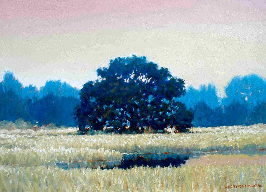 Landscape Painting - Peggys Oak by Kevin Leveque