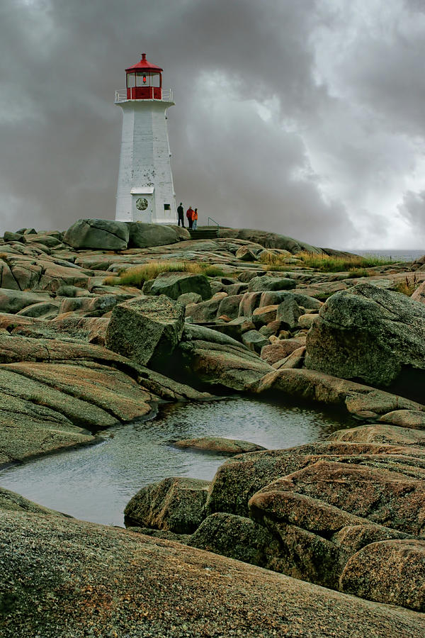 Peggys Point Lighthouse Photograph by Nikolyn McDonald