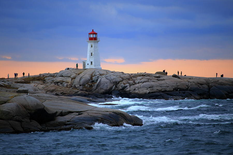 Peggys Point Lighthouse, Nova Scotia, Canada Photograph by Gary Corbett