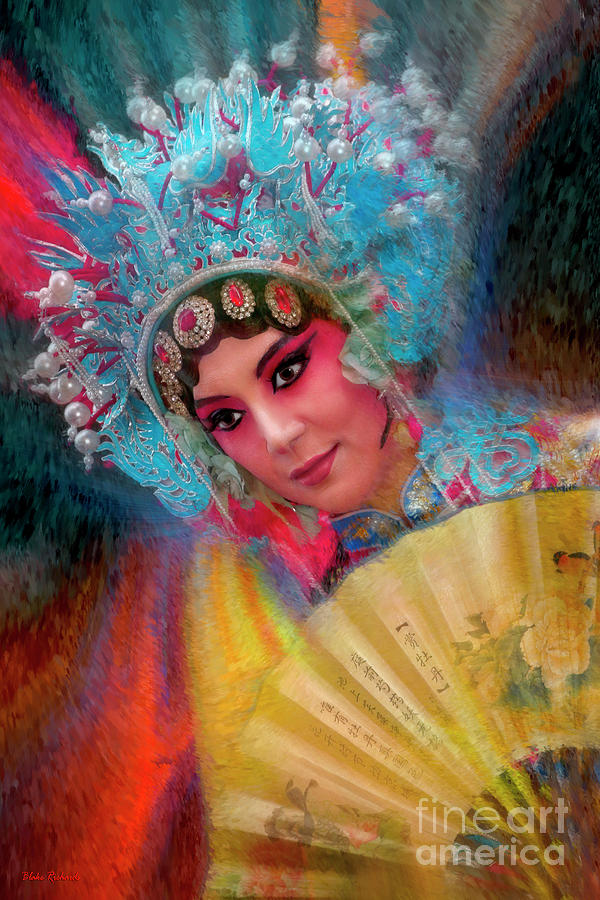 Peking Opera Girl Photograph by Blake Richards