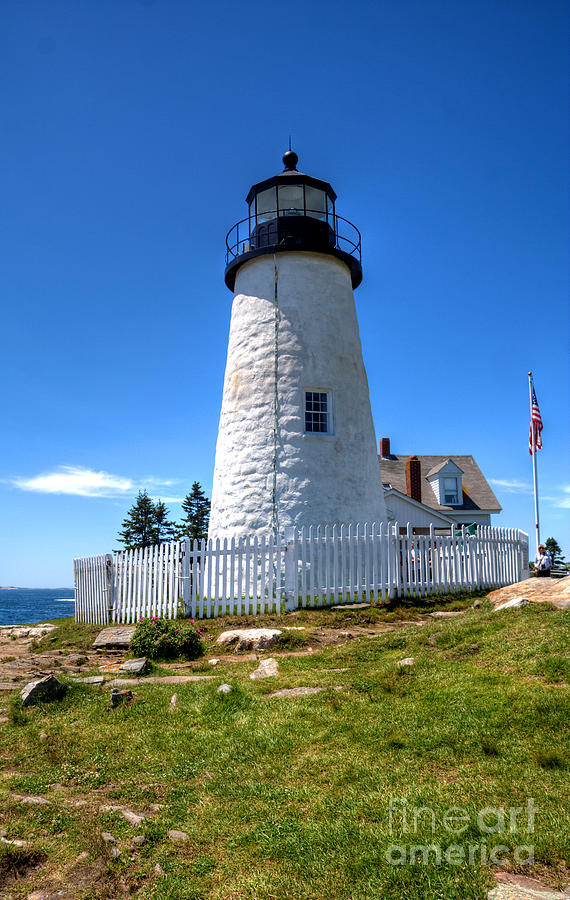 Pemaquid Point Lighthouse Photograph by LR Photography