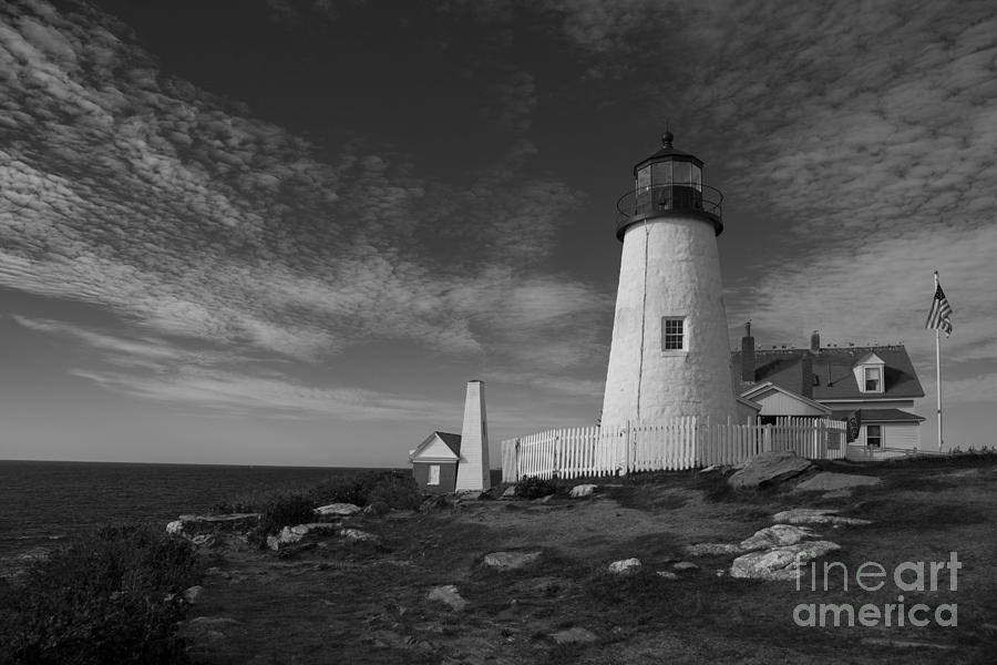 Pemaquid Black and White Photograph by Timothy Johnson