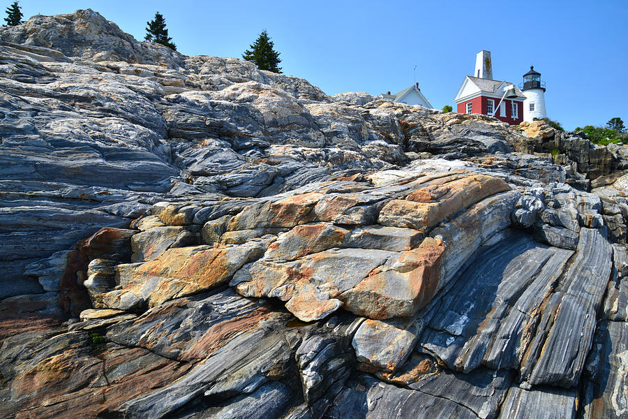 Pemaquid Lighthouse Photograph by Ray Mathis