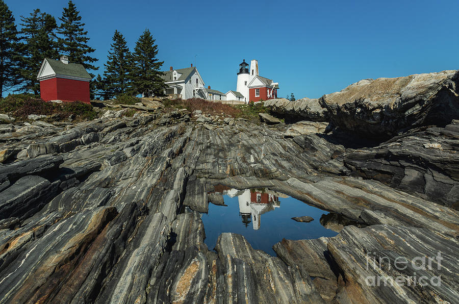 Pemaquid Lighthouse - Reflections Photograph by Craig Shaknis