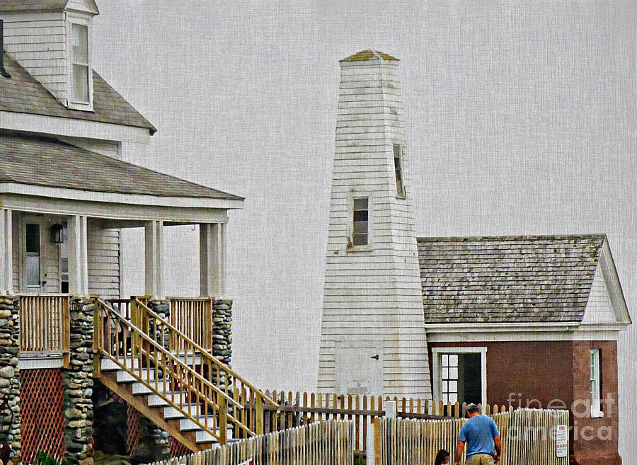 Pemaquid Point Bell House Photograph by Marcia Lee Jones