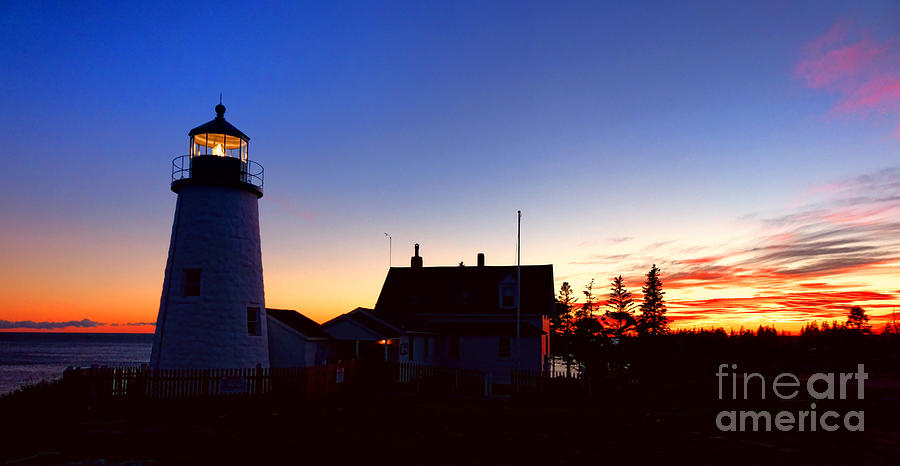 Pemaquid Point Evening Photograph by Olivier Le Queinec