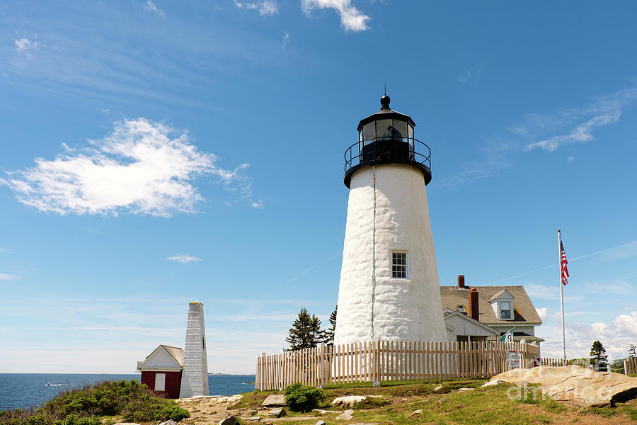 Pemaquid Point Lighthouse Photograph by Carolyn Abell Hodges - Fine Art ...