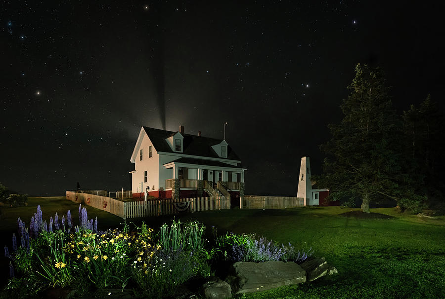 Pemaquid Point Lighthouse Photograph by Hal Mitzenmacher
