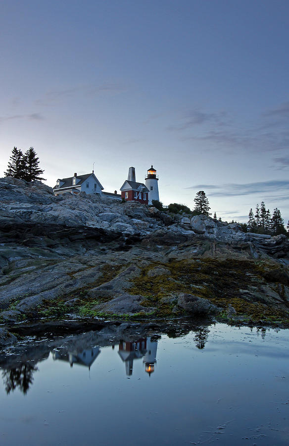 Lighthouse Photograph - Pemaquid Point Lighthouse by Juergen Roth