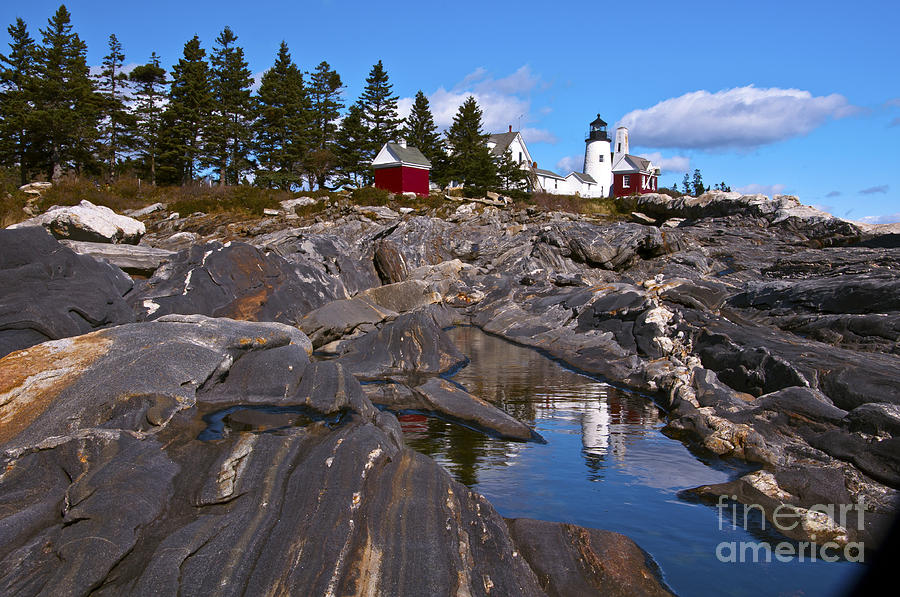 Pemaquid Point Lighthouse Maine 2 Photograph by Glenn Gordon