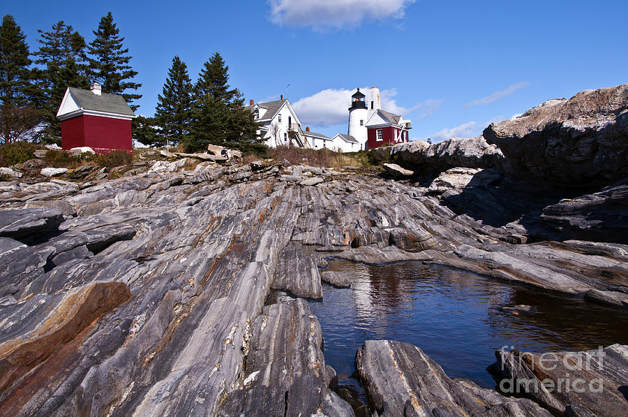 Pemaquid Point Lighthouse Maine 6 Photograph by Glenn Gordon
