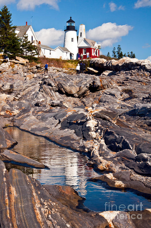Pemaquid Point Lighthouse Maine 7 Photograph by Glenn Gordon