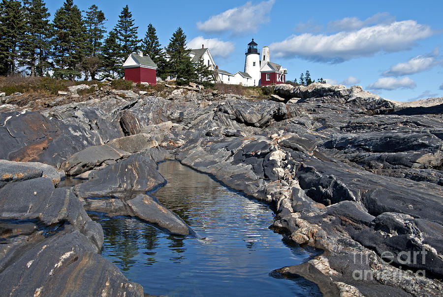 Pemaquid Point Lighthouse Maine 8 Photograph by Glenn Gordon
