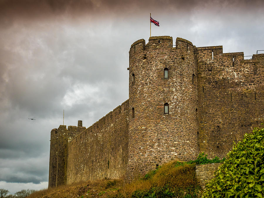 Pembroke Castle Photograph by Mark Llewellyn