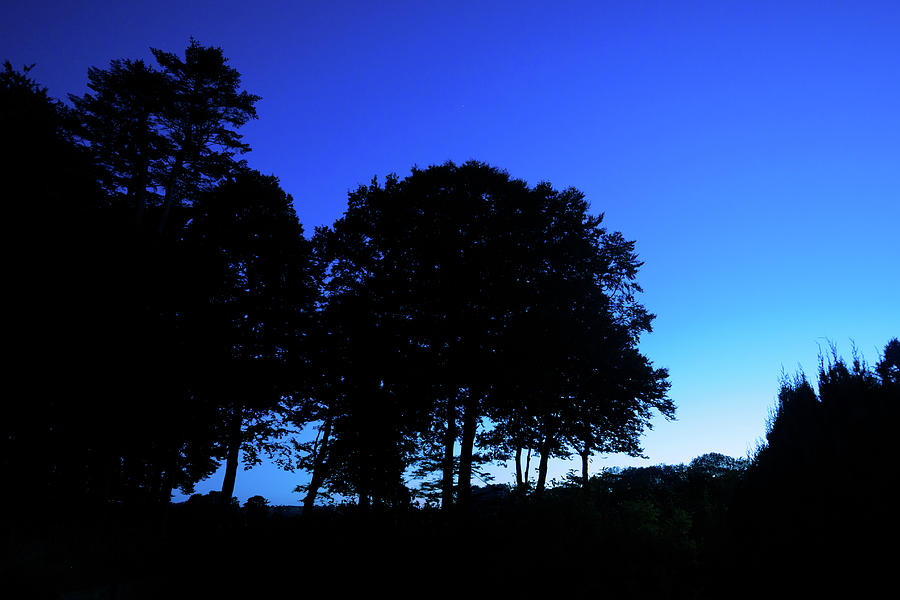 Pembrokeshire Blue Hour Photograph by Mark Llewellyn